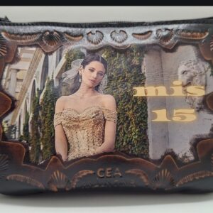 Monedero Souvenir de Cuero de Vaca